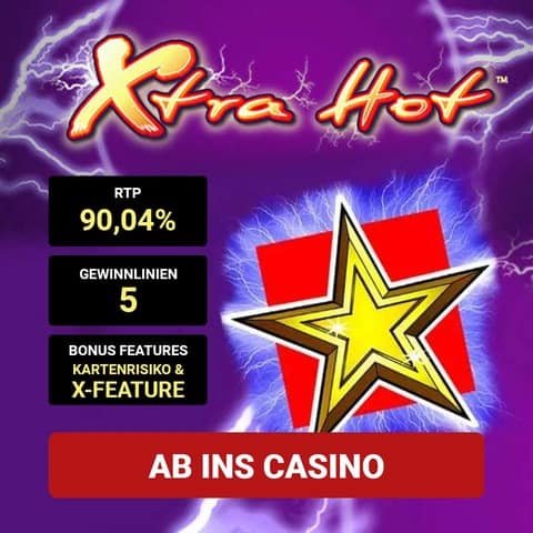 Xtra Hot Slot_Bonus Angebot